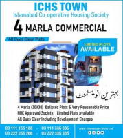 4 Marla Commercial Plot For sale