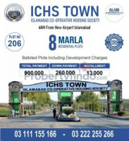 ichs town 7 marla plot for sale . Islamabad cooperative housing society