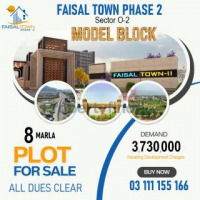 Model Block 8 Marla Plot , Faisal Town Phase 2, Sector O-2, Islamabad