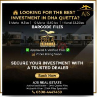 DHA QUETTA PLOT FILES FOR SALE