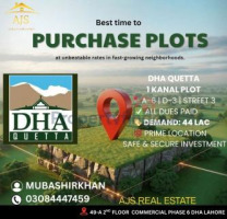DHA QUETTA 1 KANAL PLOT FOR SALE